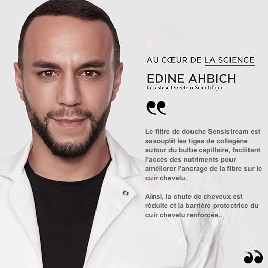 Pommeau filtrant anti chute de cheveux